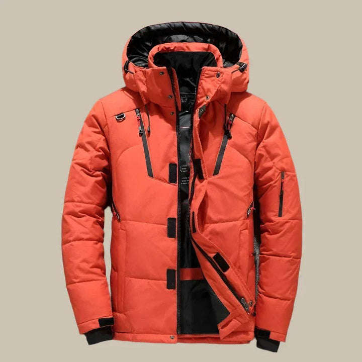 Men's Insulated Hooded Winter Jacket