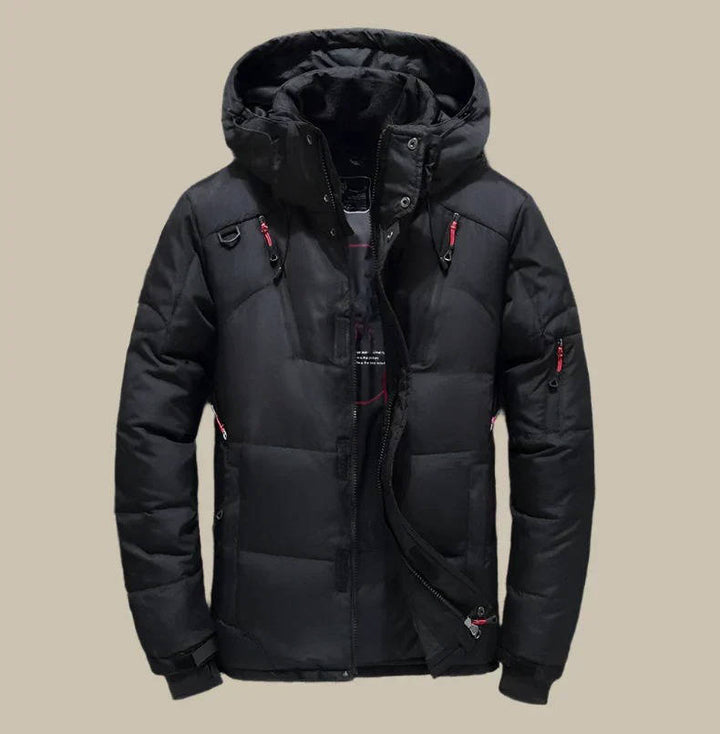 Men's Insulated Hooded Winter Jacket