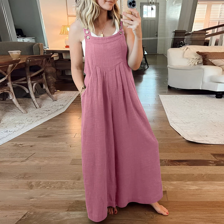 Women's Wide Leg Jumpsuit, Stylish and Chic