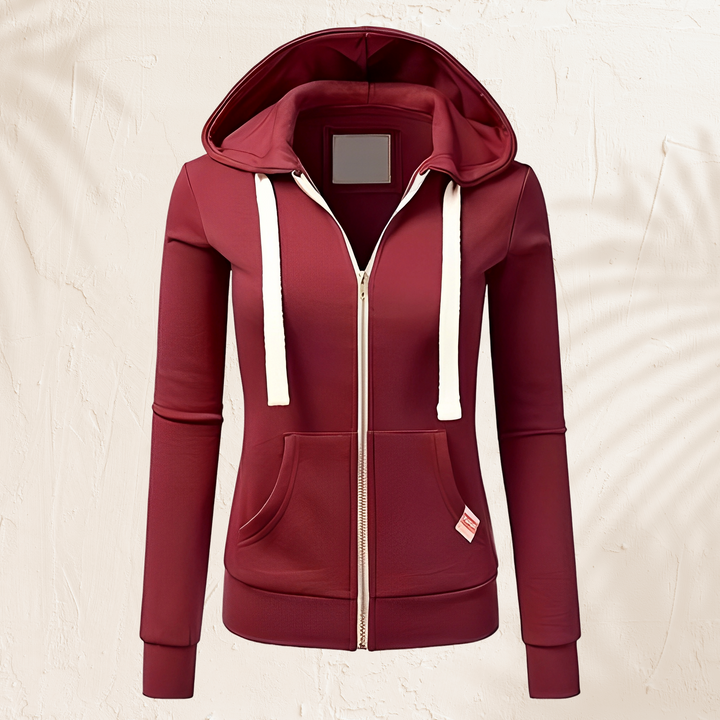 Women's Comfortable Zipper Hoodie