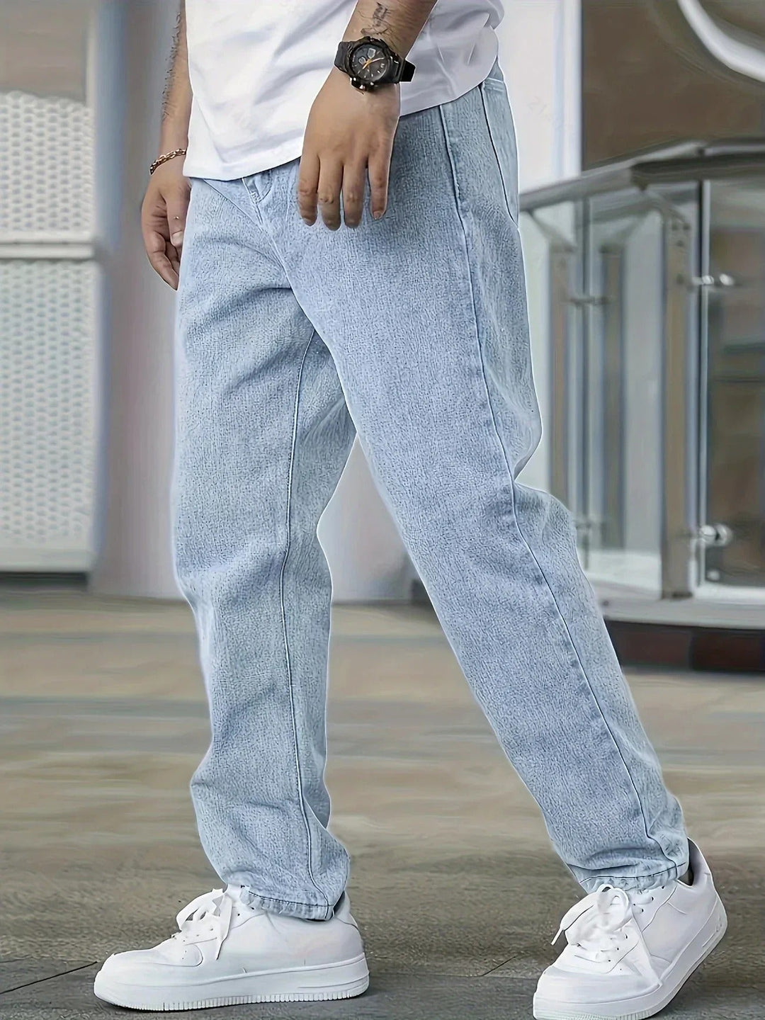 Eddie | Men's Trendy Slim-Fit Jeans