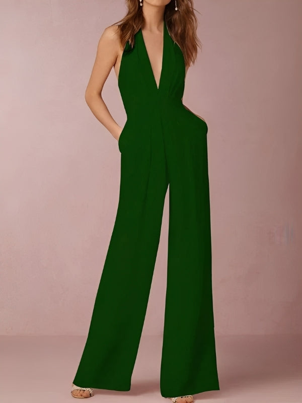 Women's Stylish Wide-Leg Jumpsuit