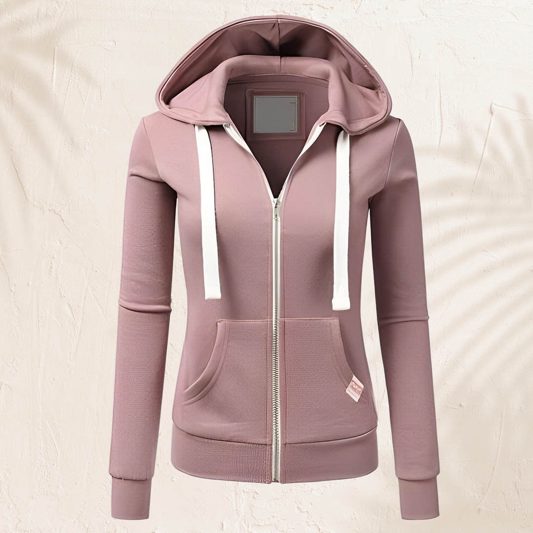 Women's Comfortable Zipper Hoodie