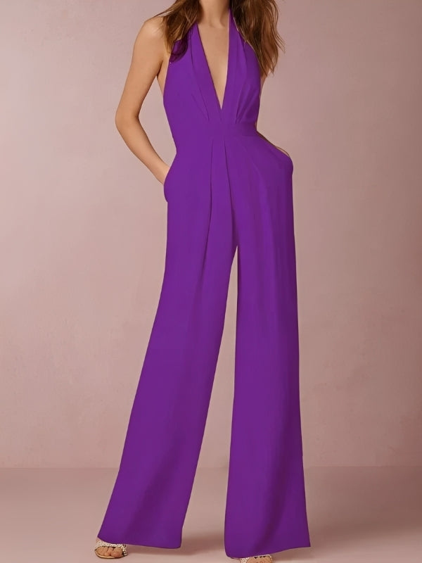 Women's Stylish Wide-Leg Jumpsuit