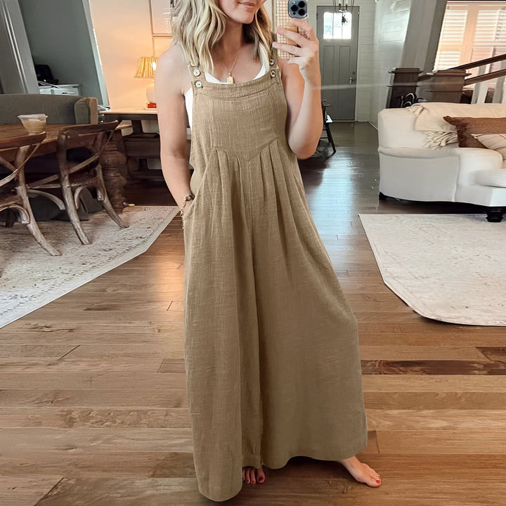 Women's Wide Leg Jumpsuit, Stylish and Chic