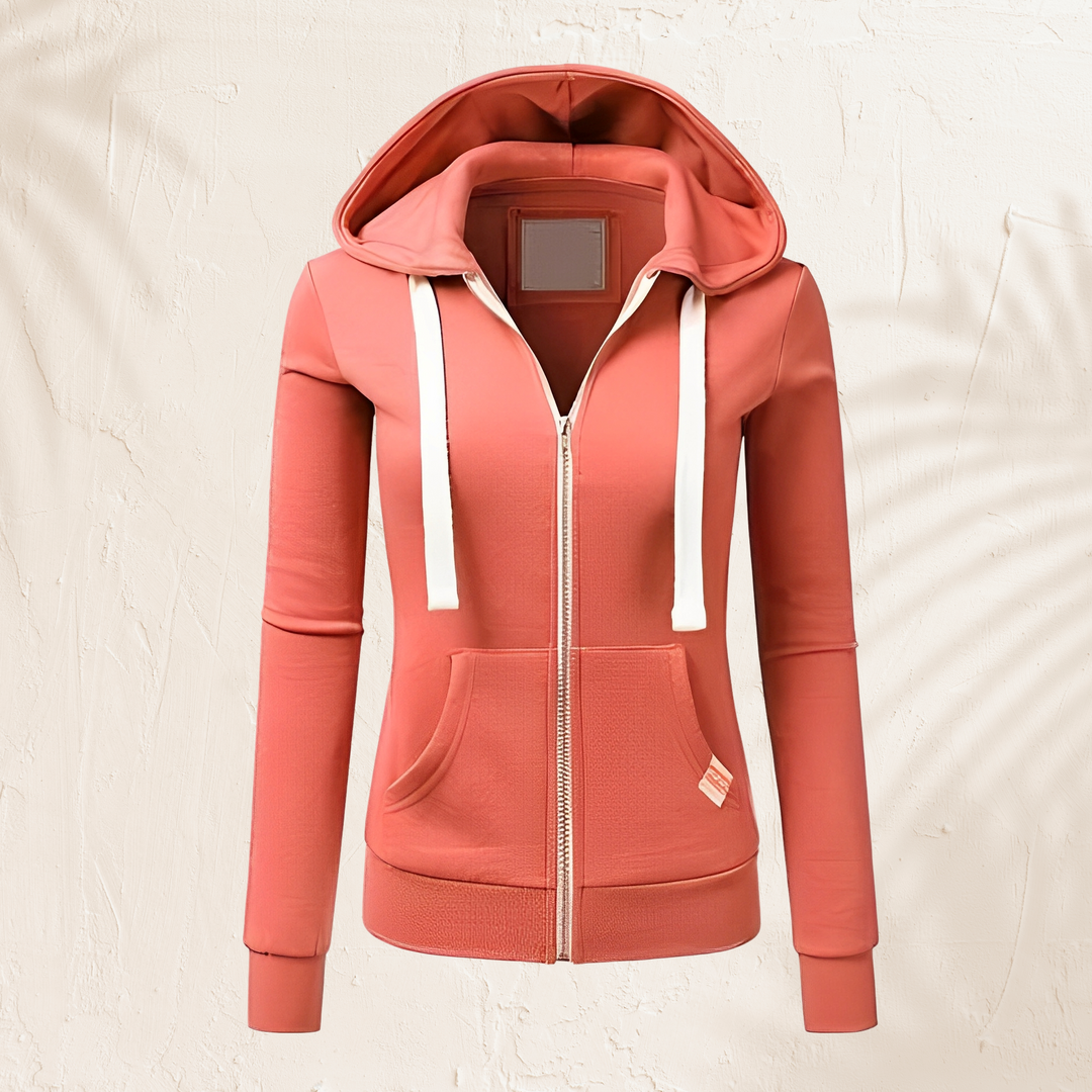 Women's Comfortable Zipper Hoodie