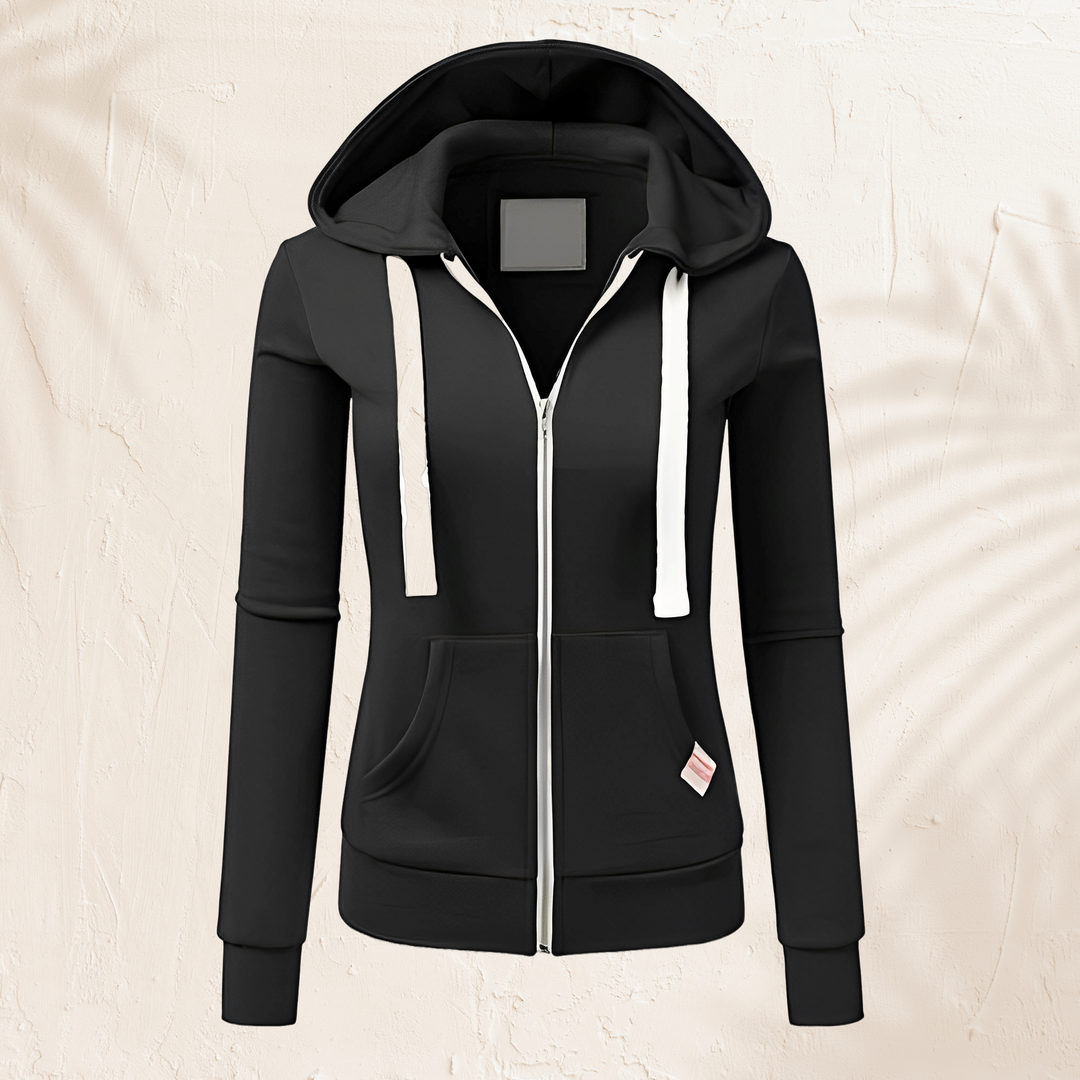 Women's Comfortable Zipper Hoodie
