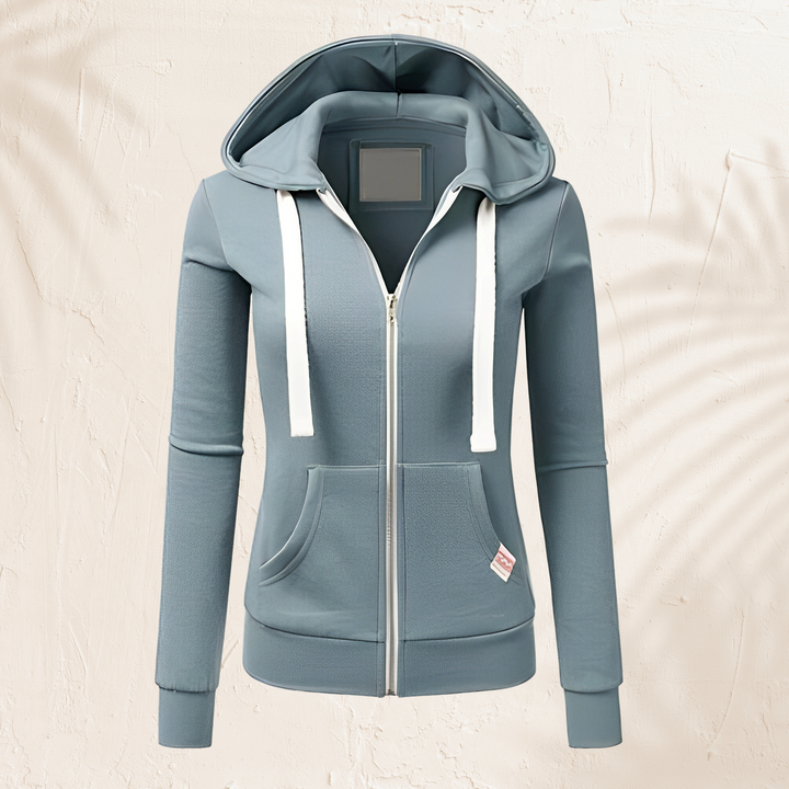 Women's Comfortable Zipper Hoodie