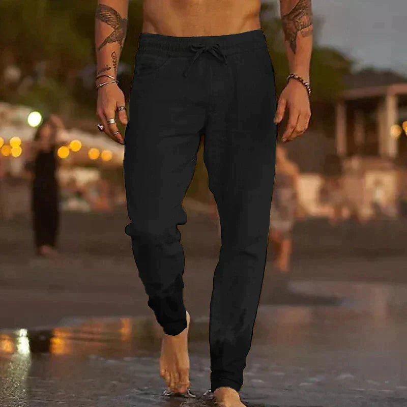 James | Men's Comfortable Casual Linen Pants