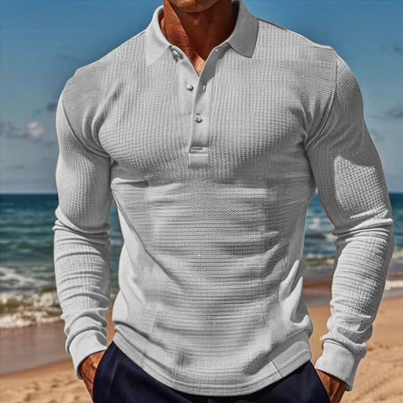Men's Casual Polo Shirt for Everyday Wear