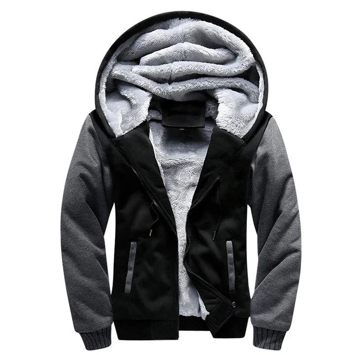 Men's Winter Hoodie – Thick Design for Warmth and Comfort