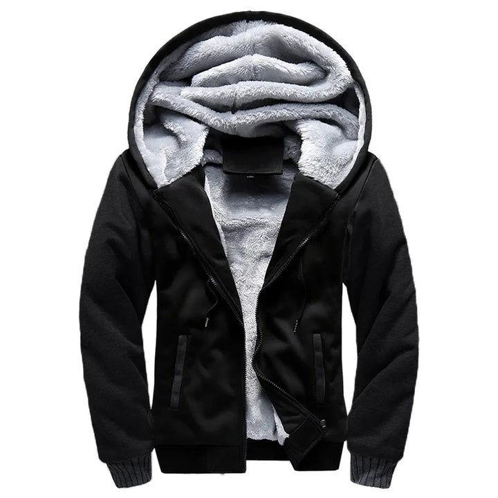 Men's Winter Hoodie – Thick Design for Warmth and Comfort