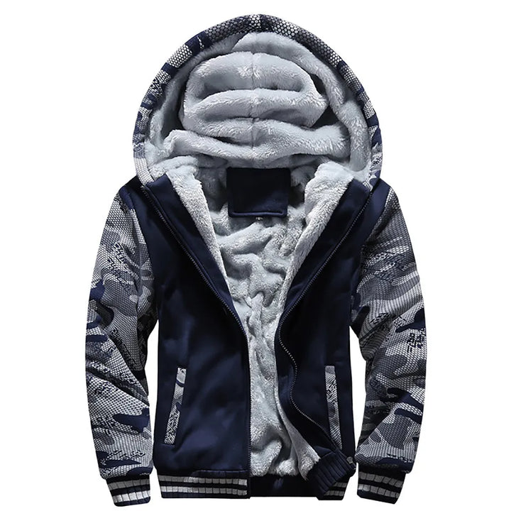 Men's Winter Hoodie – Thick Design for Warmth and Comfort