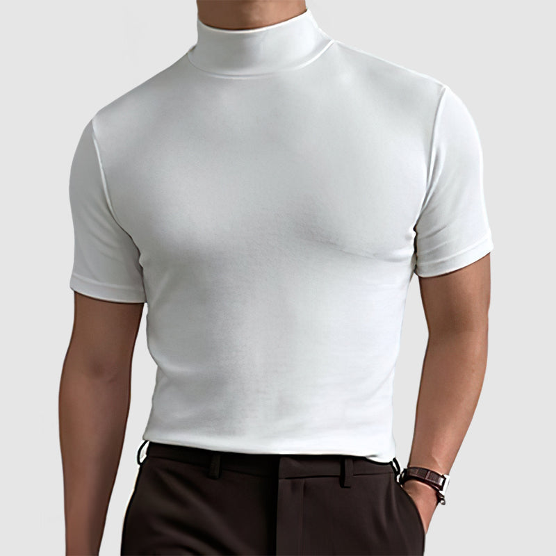 Jamison | Men's Fitted Mock Neck Tee