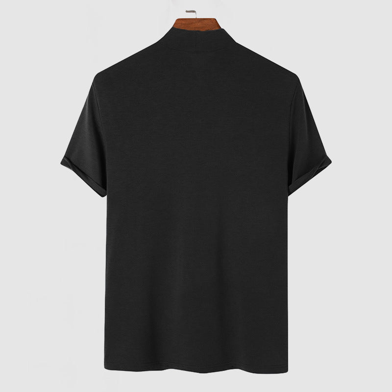 Jamison | Men's Fitted Mock Neck Tee