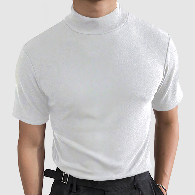 Jamison | Men's Fitted Mock Neck Tee