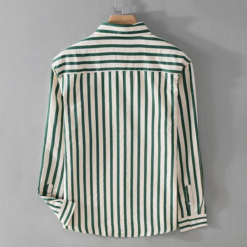 Jonas | Men's Striped Long Sleeve Shirt