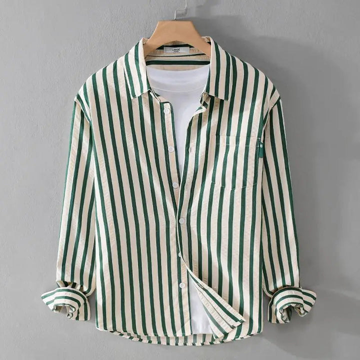 Jonas | Men's Striped Long Sleeve Shirt