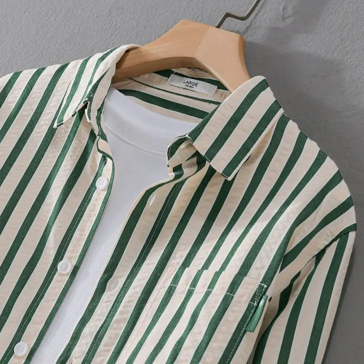 Jonas | Men's Striped Long Sleeve Shirt
