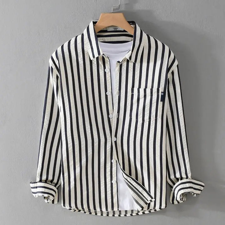 Jonas | Men's Striped Long Sleeve Shirt