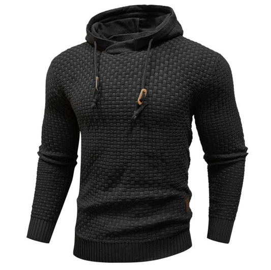 Tijdloze hoodie voor heren met een flatterende pasvorm, van katoenmix