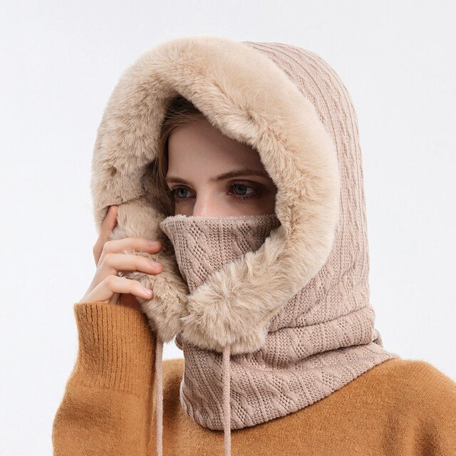 Women's Versatile Hoodie with Adjustable Drawstring