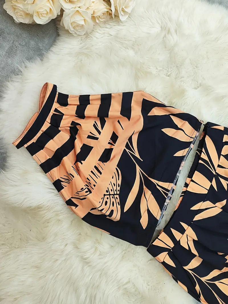 Karina | Women's Halter Neck Two-Piece Swim Set