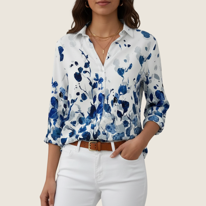 Katelyn | Women's Floral Button-Down Blouse