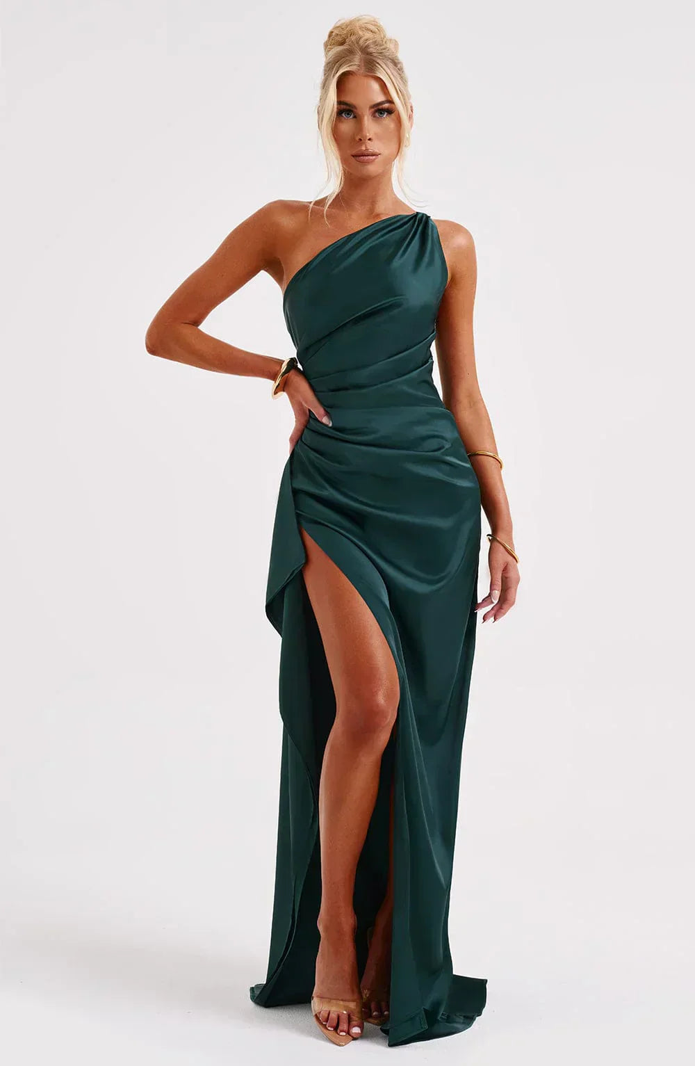 Kendra | Women's One Shoulder Long Maxi Dress