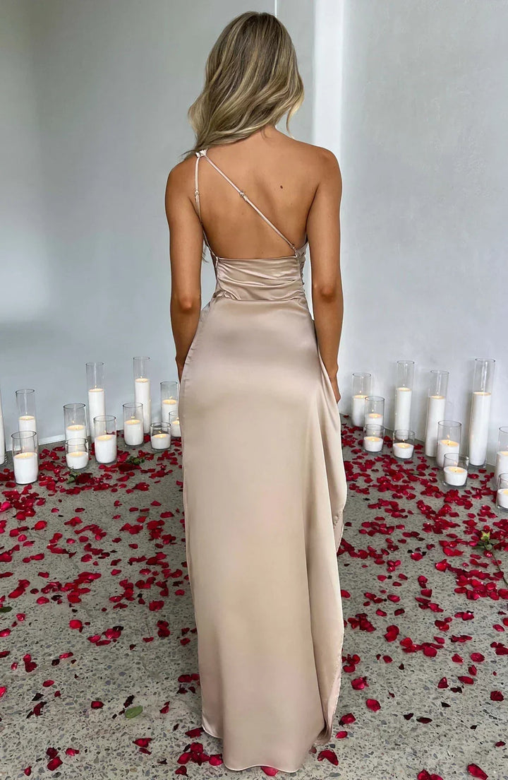 Kendra | Women's One Shoulder Long Maxi Dress