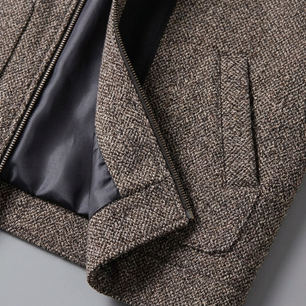 Men's Knit Wool Jacket