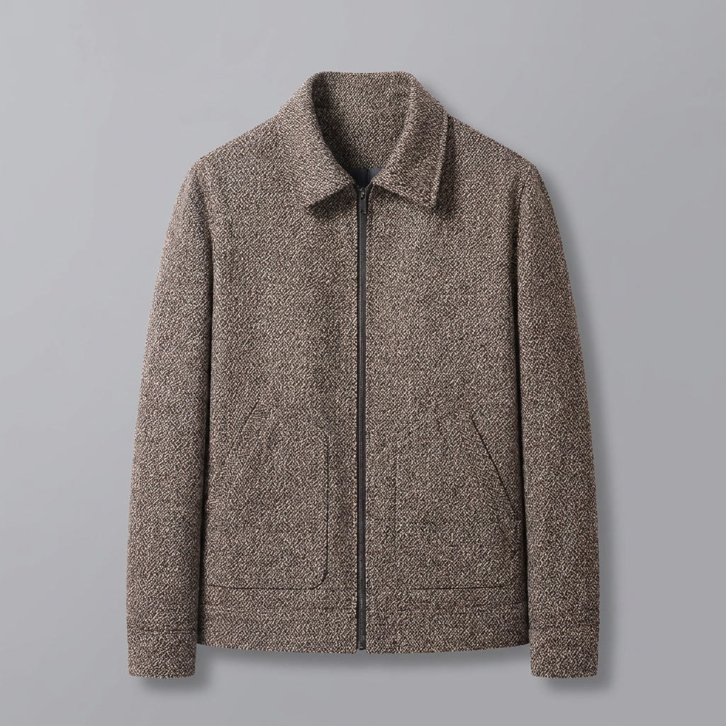 Men's Knit Wool Jacket