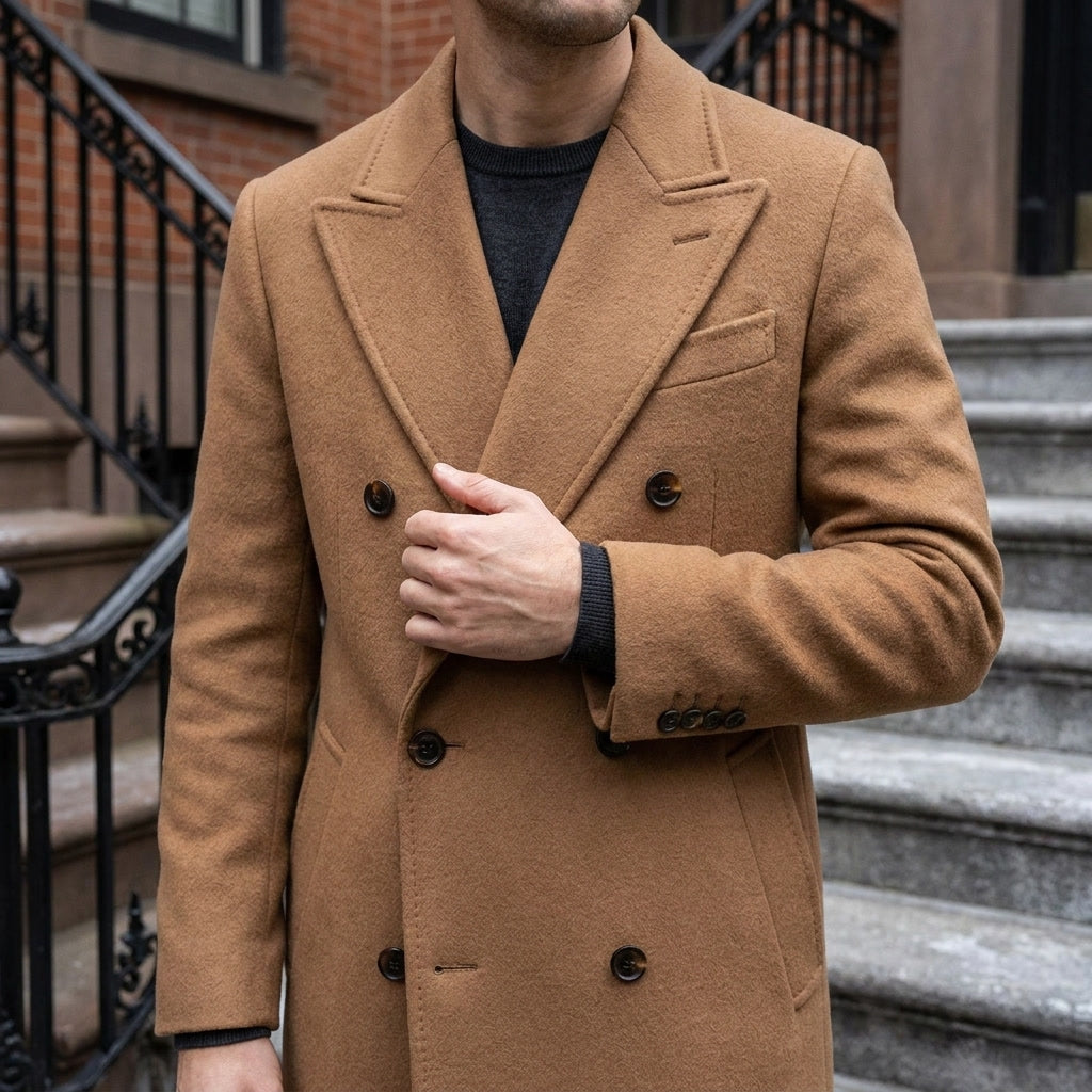 Men's Wool Overcoat