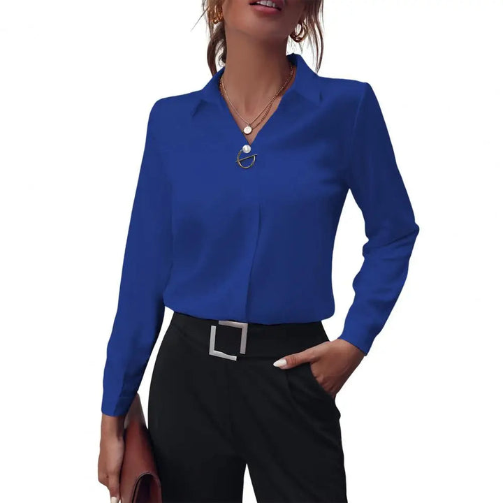 Kiara | Women's Long Sleeve Button-Down Shirt