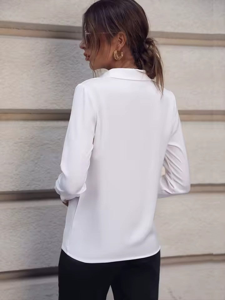 Kiara | Women's Long Sleeve Button-Down Shirt