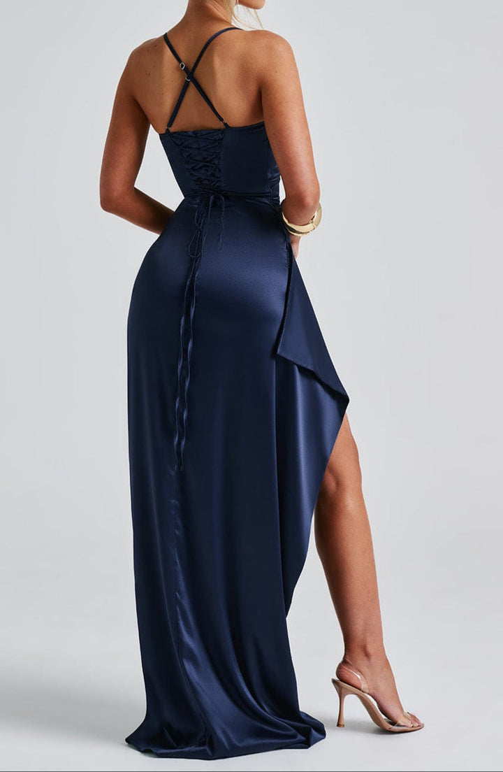 Kim | Women's Spaghetti Strap Long Dress