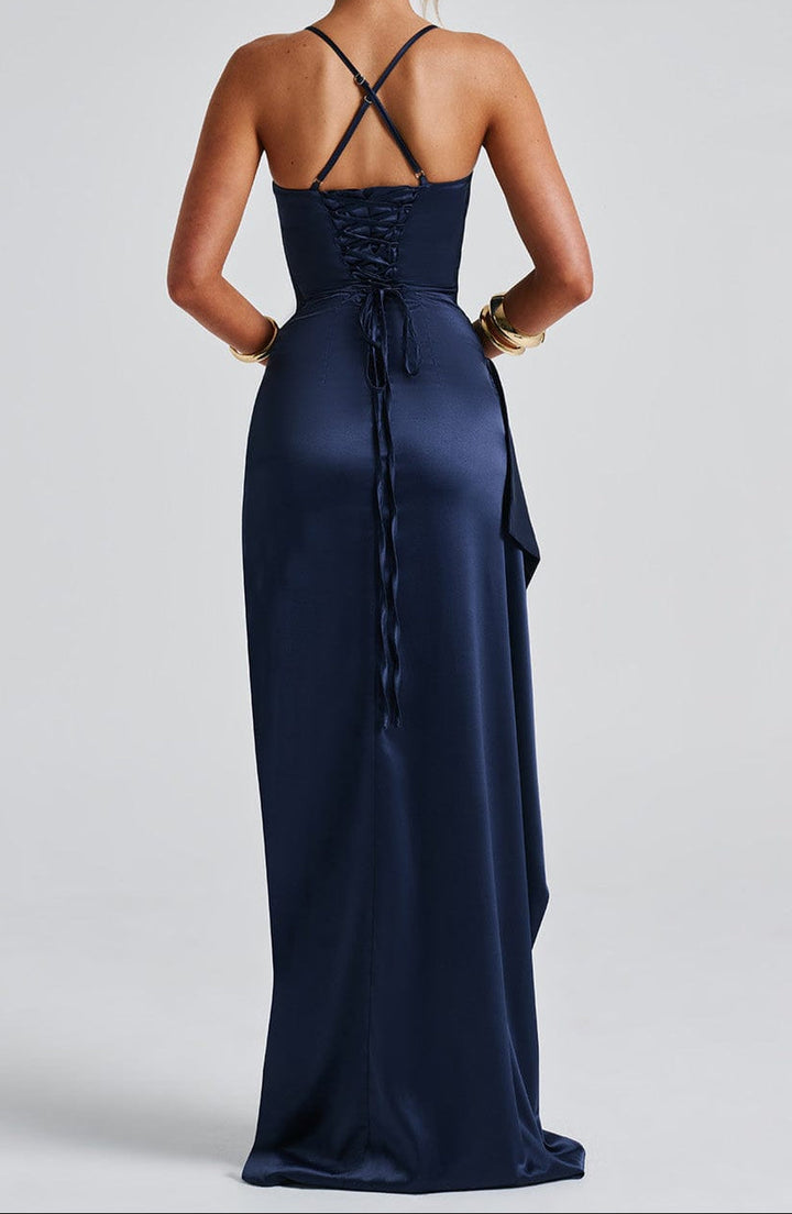Kim | Women's Spaghetti Strap Long Dress