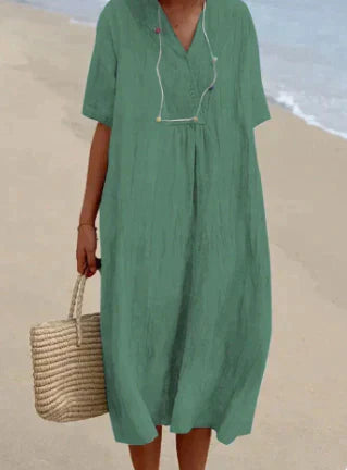 Kylie | Women's V-Neck Midi Dress Replacement