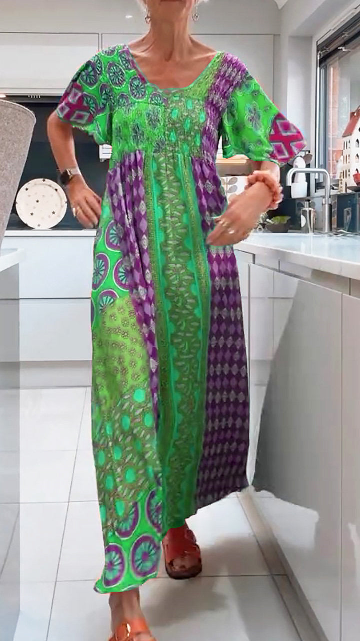 Lacey | Women's Smocked Maxi Dress for Effortless Style