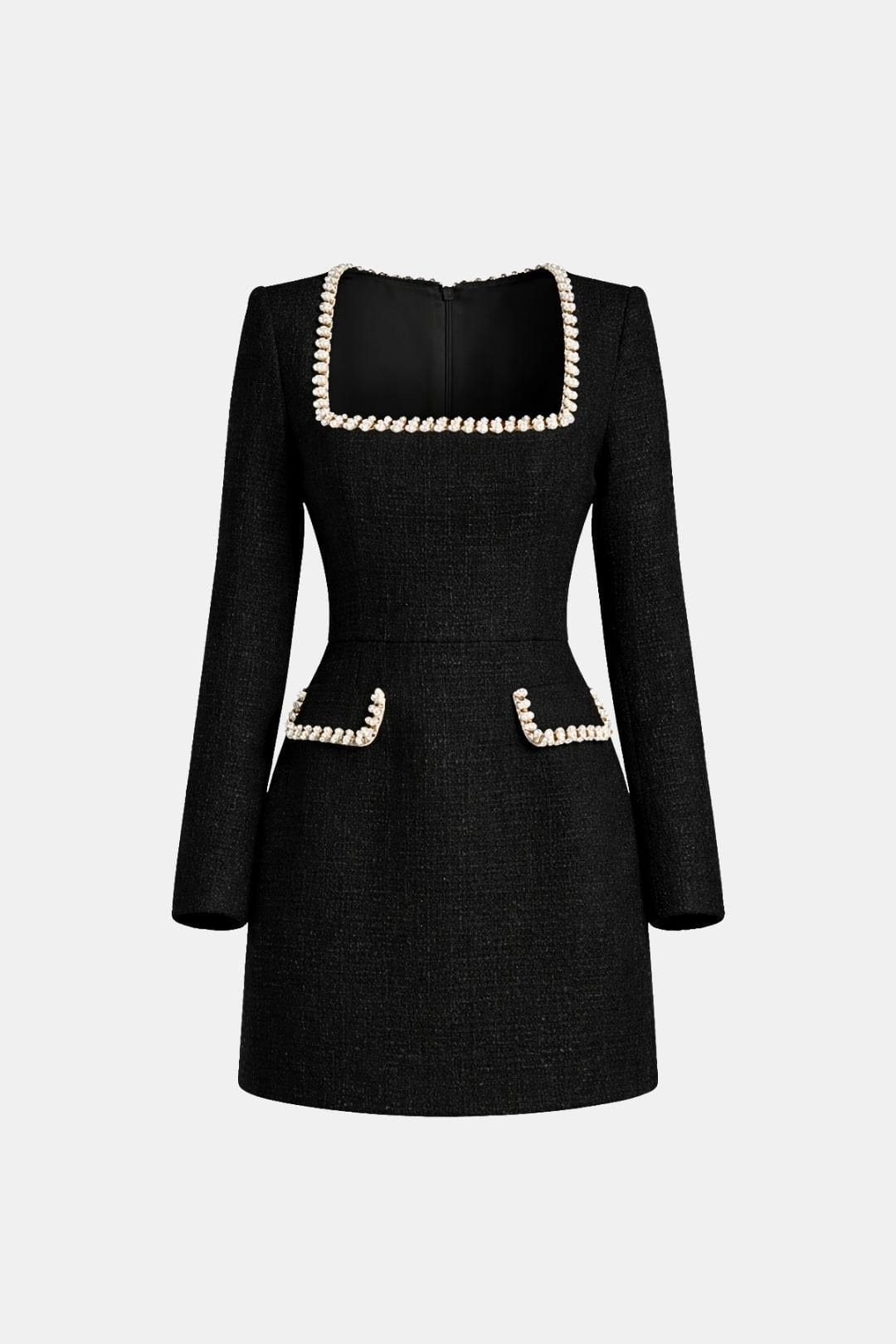Lana | Women's A-Line Mini Dress with Long Sleeves