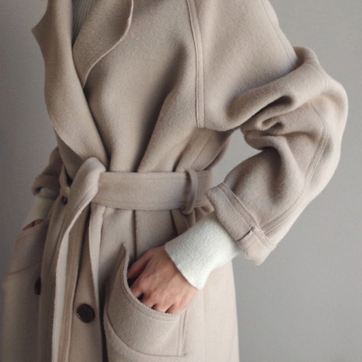 Women's Classic Long Trench Coat – Timeless Style