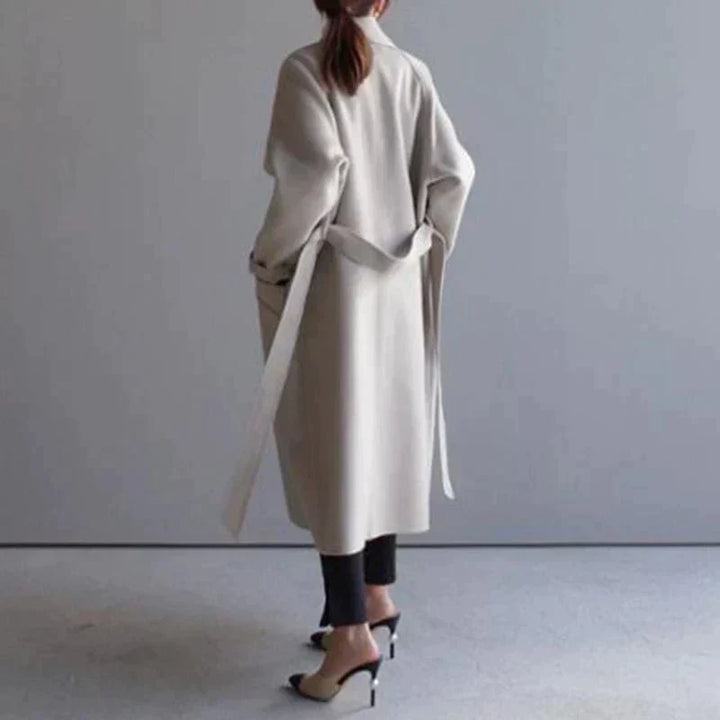 Women's Classic Long Trench Coat – Timeless Style