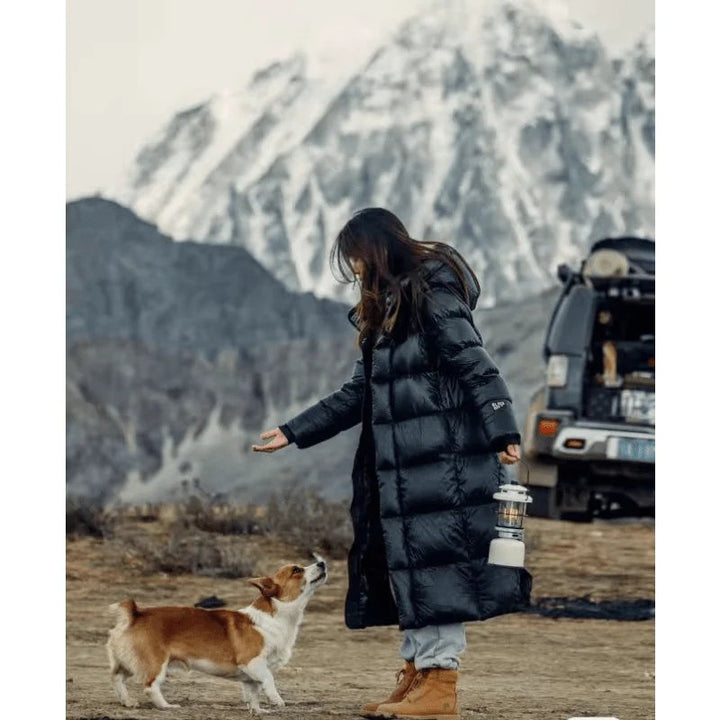 Women's Luxe Longline Down Puffer Jacket