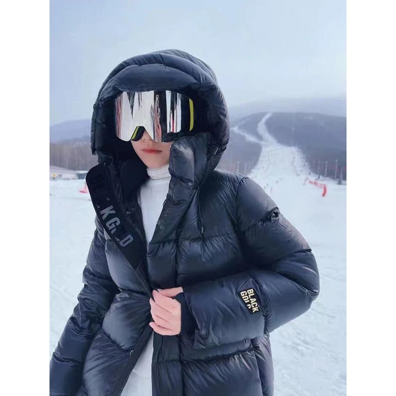 Women's Luxe Longline Down Puffer Jacket