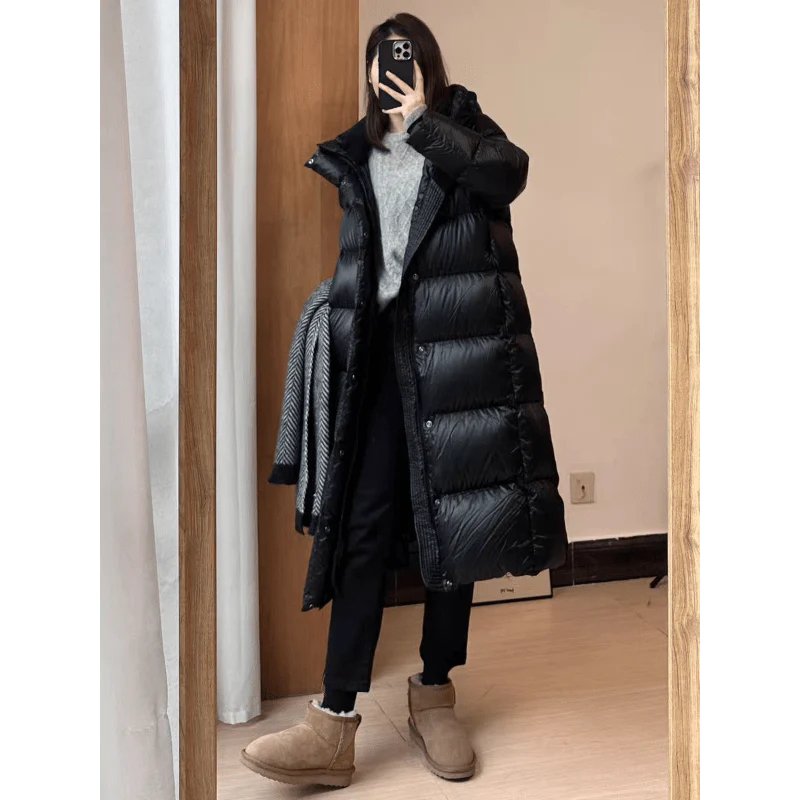 Women's Luxe Longline Down Puffer Jacket