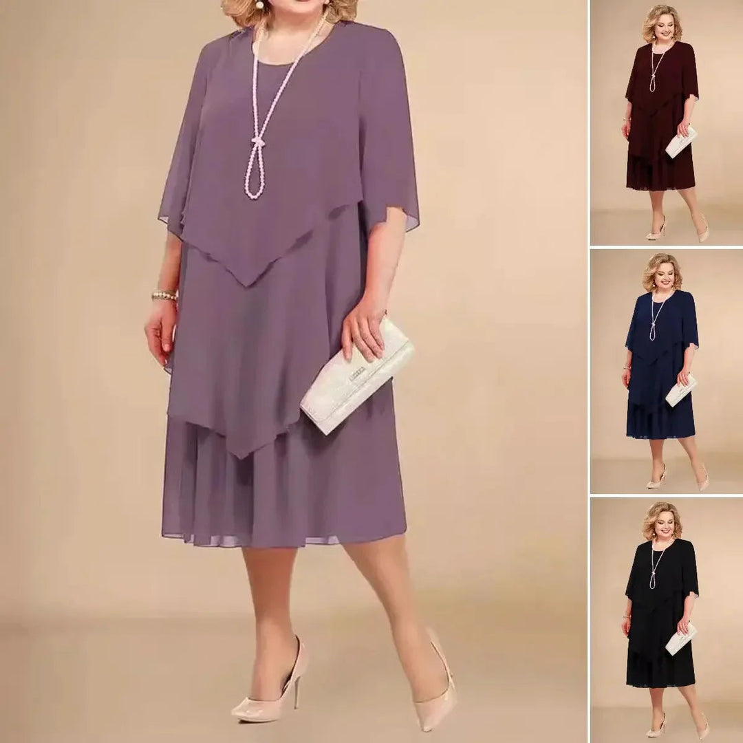 Laura | Women's A-Line Midi Skirt Dress
