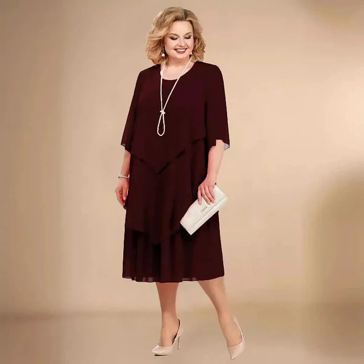 Laura | Women's A-Line Midi Skirt Dress