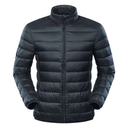Piumino ultraleggero da uomo - Modello imbottito caldo per l'inverno