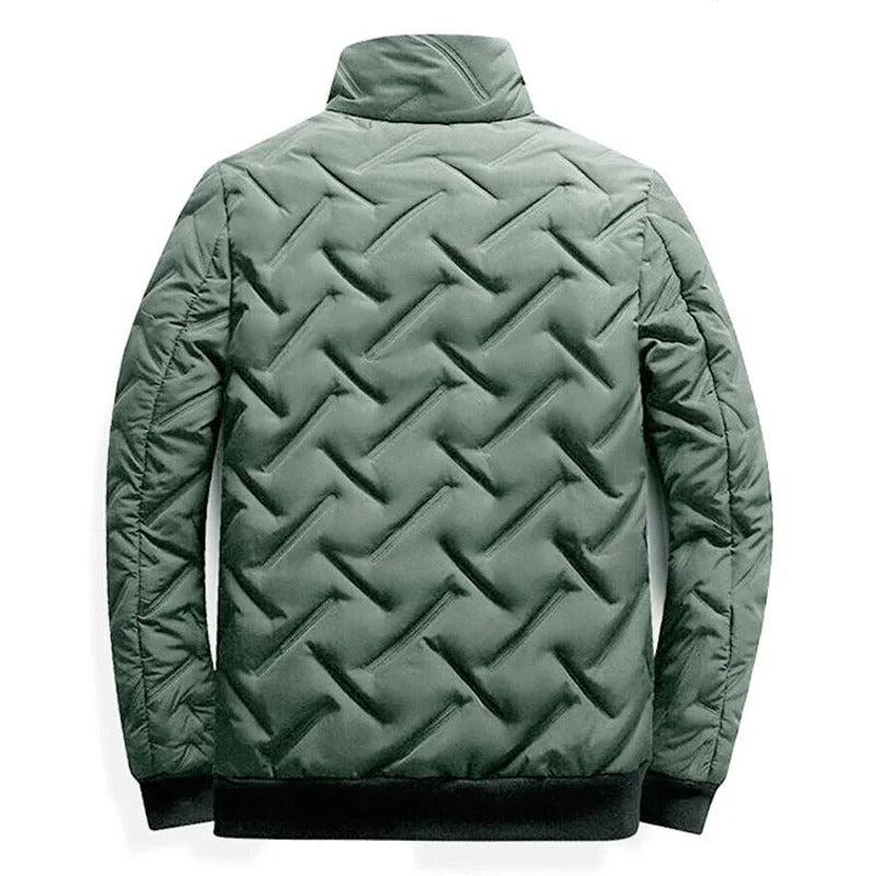 Men's Trendy Comfortable Light Blue Padded Jacket