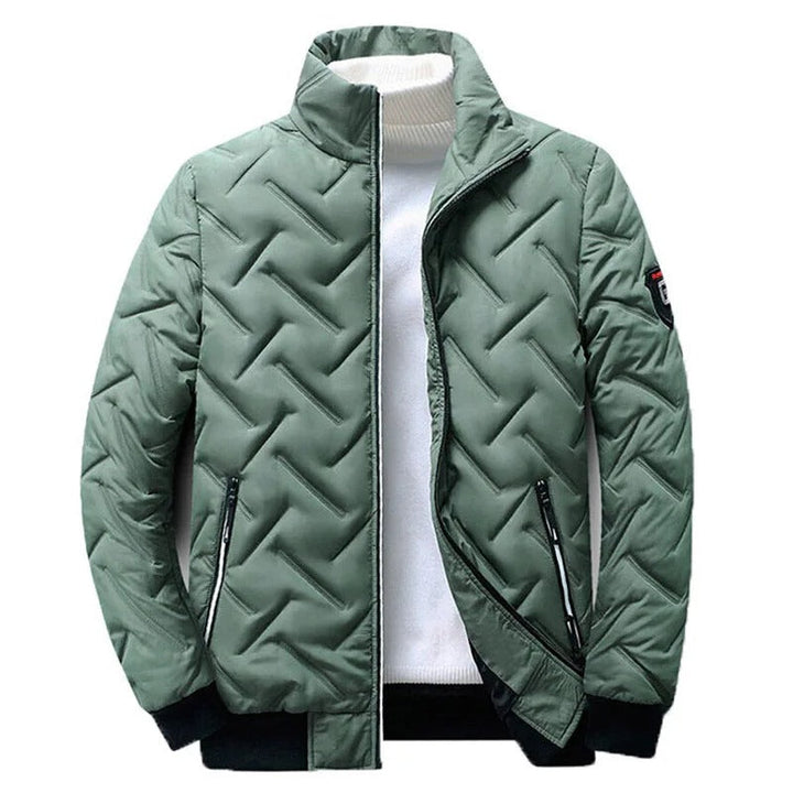 Men's Trendy Comfortable Light Blue Padded Jacket